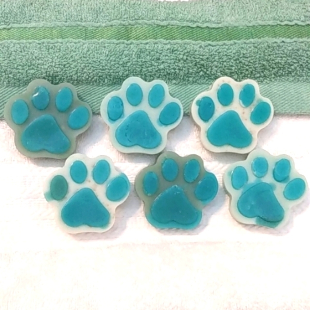 HANDCRAFTED DOG SHAMPOO BARS OATMEAL BERGAMOT SKIN SOOTHING SOAP 6 PIECE SET NWT